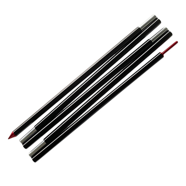 1/3 Bärbar Solid Tarp-stänger 220cm Backpacking Canopy Markis 1 Pc