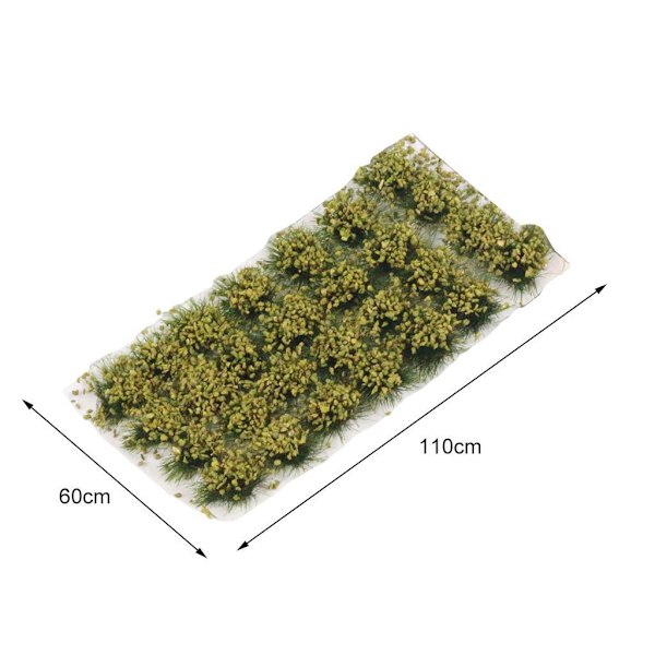1/2/3/5 Miniature Cluster För Grass Grass Tufts Scenery Model Withered Yellow 1Set