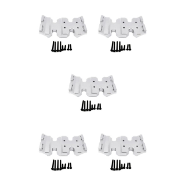 1/2/5 aluminiumlegeringshållare för ECX 1/12 Rc RGT 136100 silver 5Set