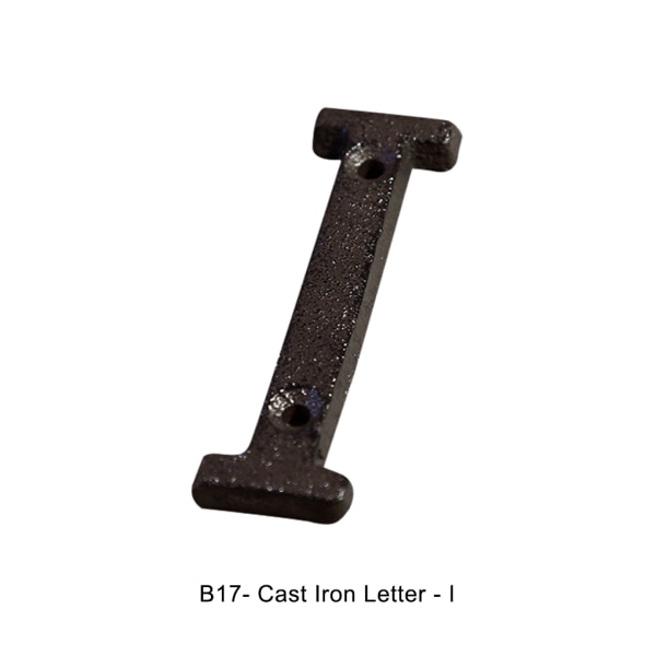 1/2/3/5 metall husnummer plakett Hållbar och rostsäker dörr B17--I 1Set