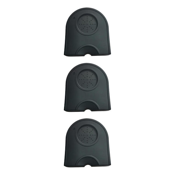 1/2/3/5 Silikon Kaffematta För Espresso Latte rt Tamper Black S A 3Set