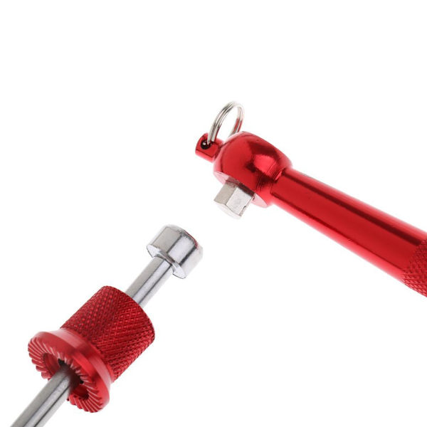 1/3/5 Fram Bak Quick Release Axle För Cykelspett för väg Red 1Set