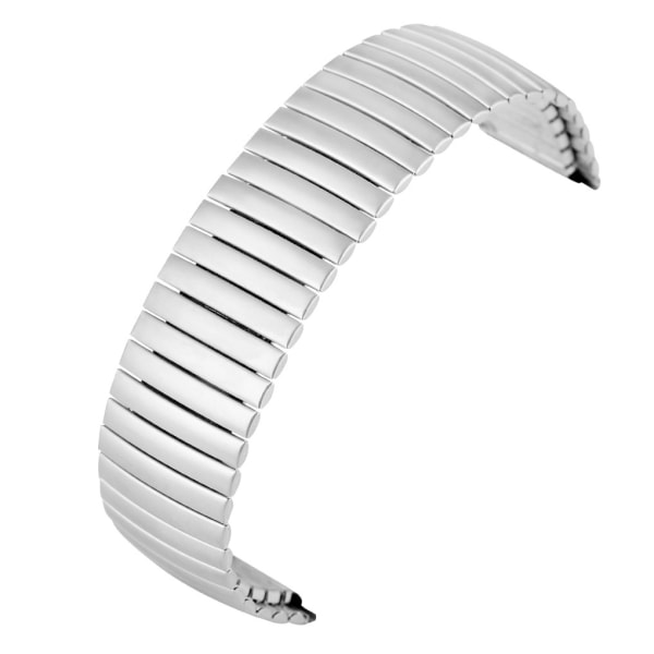 1/2/3/5 rostfritt stål Universal Watch Link Armband Elegant 20MM silver 2Set