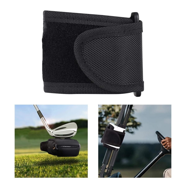 1/3/5 Golf Avståndsmätare Band Magnetic Range För Finder Device Black No Hole 31x7cm 1Set