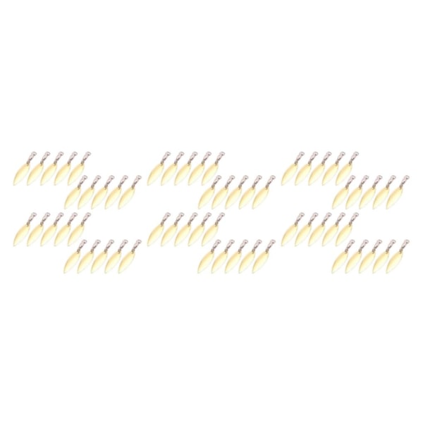 1/2/3/5 20 stycken Fiskedrag Verklighetstrogna fiskedrag Reflekterande Gold M 3Set