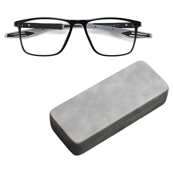 1/2/3/5 Sport Läsglasögon Blå Ljusblockerande Glasögon för Black Gray 350° 139 x 41mm 2Set