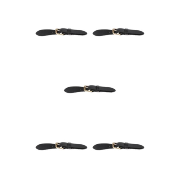 1/3/5 Sy på läder Magnetisk Snap Spänne Väska Fästdon DIY Black 16.5CM 5Set