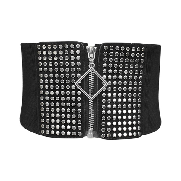 1/2/3 Fashion Elastiskt midjebälte Wide För Cinch Belts Korsett Style B 1Set