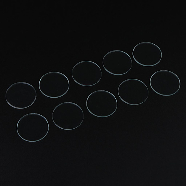 1/2/3/5 10 st 1 mm tjock platt watch Byt ut del Clear 26.5 1Set