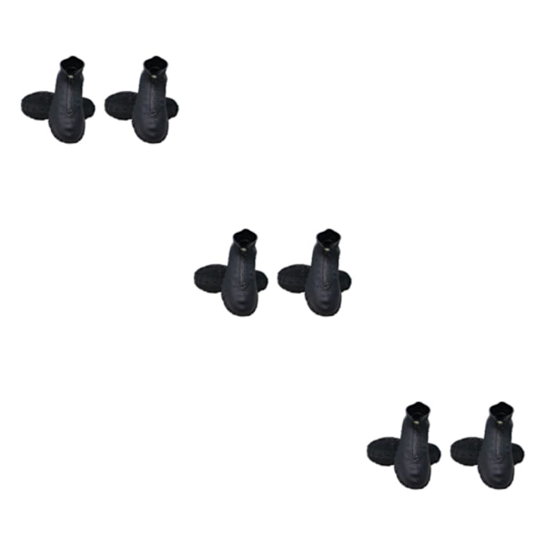 1/2/3/5 Rainy Days Companion vattentät cover för unisex Black 3Set