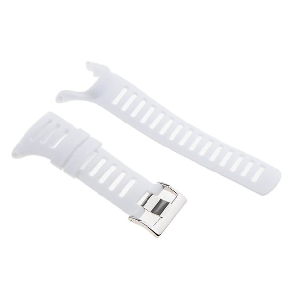 1/2/3 hållbara armbandsur i gummi för För Suunto Ambit3 Silver White 24mm 1 Pc