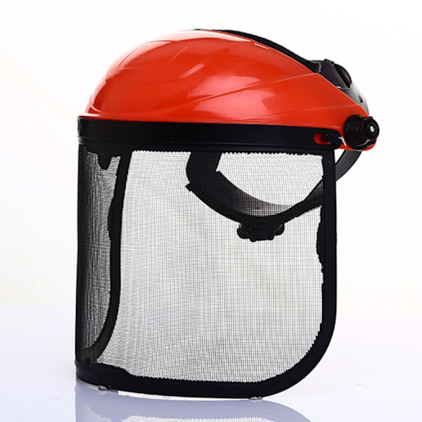 För Motorsåg Röjsåg Säkerhet Metal Mesh Full För Visir
