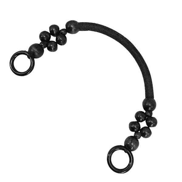1/2/3 träpärlpåse Handtag Väska Rem Handväska Handtag Rem Black 48cm 1Set