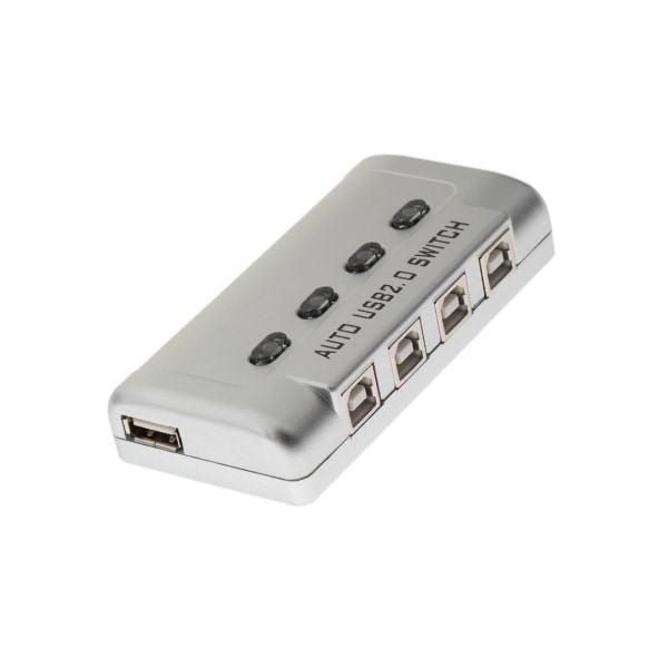 1/2 4-ports USB 2.0 Auto Sharing Switch HUB-väljare för 2Set