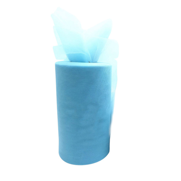 1/2/3/5 Tyllrulle Bröllopsdekoration Spole Bred Användning För sky blue 1Set