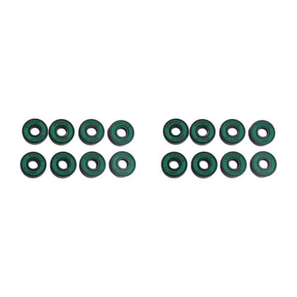 1/2/3/5 8st Skateboardlager 8mm Precision Storlek ABEC-11 för Green 22mm 2Set