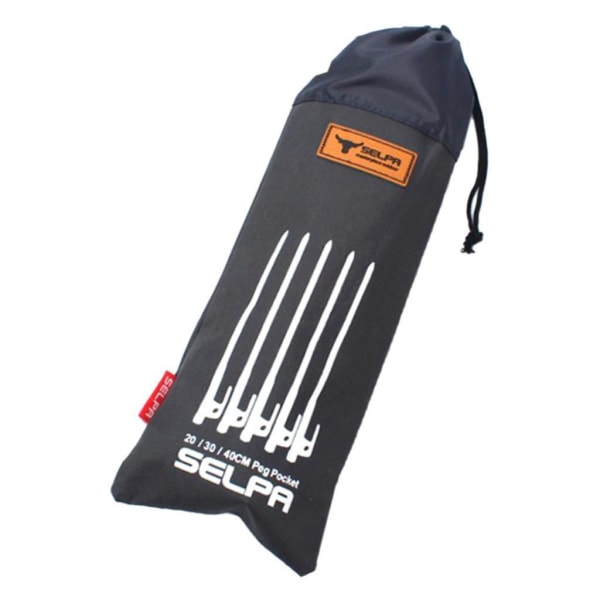 1/3 Utomhuscamping Tältpinnar Naglar Förvaringsväska Hammer Pouch 1Set