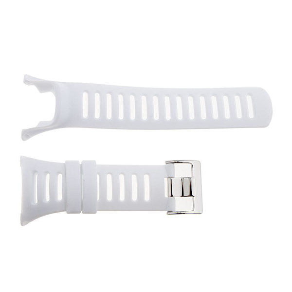 1/2/3 hållbara armbandsur i gummi för För Suunto Ambit3 Silver White 24mm 1 Pc