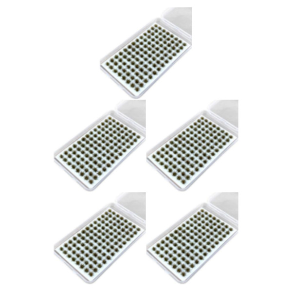 1/2/3/5 Resin Mini Grass Tuft Lågt underhållsminiatyrer Statisk No.6 5Set
