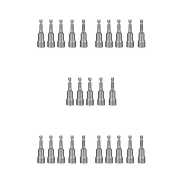 1/2/3/5 5 delar mutterdragare skaft pneumatisk skruvmejsel 13x65mm 5PCS