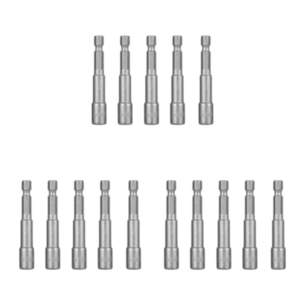 1/2/3/5 5 delar mutterdragare skaft pneumatisk skruvmejsel 6x65mm 3PCS