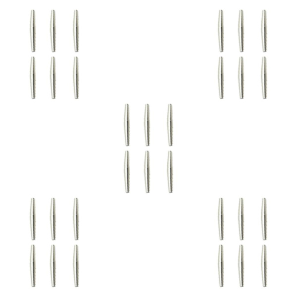 1/2/3/5 6st Silver Volute fjädrar Lätt att Och Hållbar Rostfri Volute  spring（8cm） 5PCS