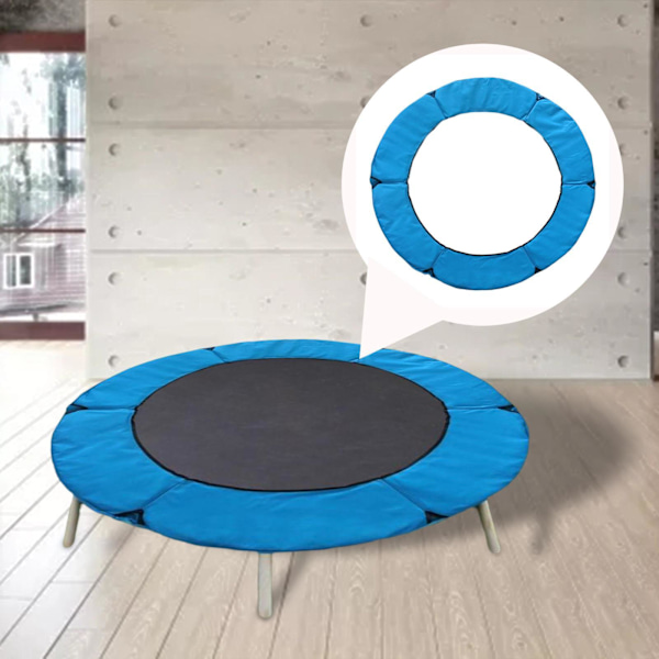 1/2/3/5 Ersättningsdyna för studsmatta säkerhetsstoppningsfjäder Blue 1.4m 1 Pc