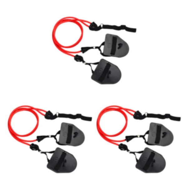 1/2/3/5 Motståndsband för simning För Armtränare för För Red 30lb 3PCS