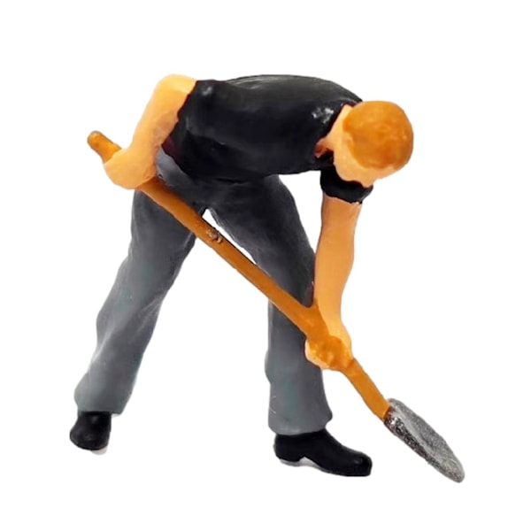 1/2/3/5 Realistiska 1/64 målade figurer för DIY-projekt Sand 1:87 5Set