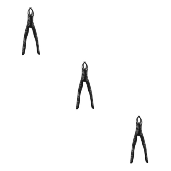 1/2/3 1:12 Jumpsuit Kläder för kvinnor för HT Action Figure Kläder Black 13.6cm 3Set