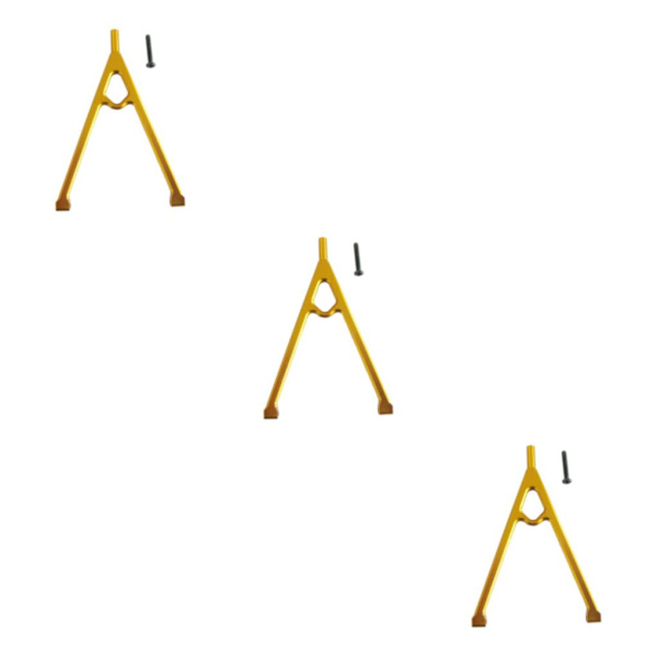 1/2/3/5 främre trigonstödstång för AXIAL SCX10 främre trigon yellow 3Set