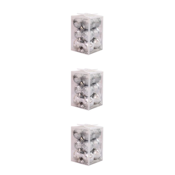 1/2/3/5 12 st/ set Hållbar konstruktion Elegant och delikat silver 3Set