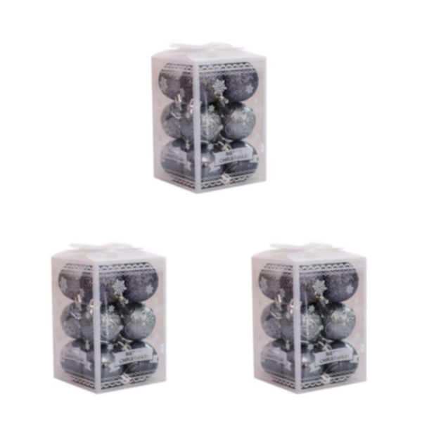 1/2/3/5 12 st/ set Hållbar konstruktion Elegant och delikat gray 3Set