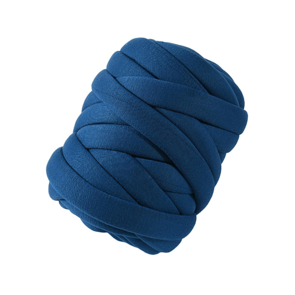 1/2/3/5 Chunky ullgarnfyllning Mjuk stickning för halsdukströja blue 12 to 14m 1Set