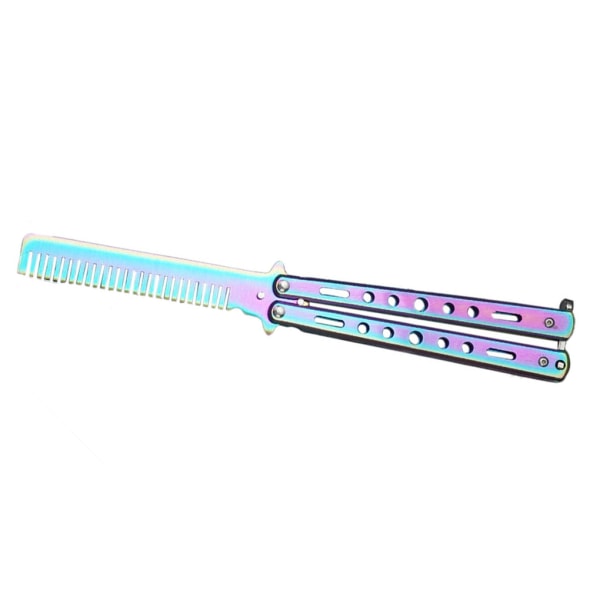 1/2/3 För Butterfly Combs Hårtrimmer Barber Tool Skägg Metall Colourful 22cm 1Set