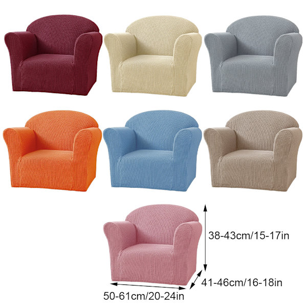 Elastiskt cover Andas och mjukt tillverkat av polyester sand colour