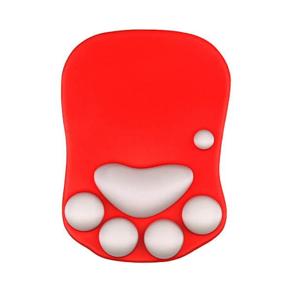 1/2/3/5 Cat Paw musmatta Unik med söt och stilig look DS-001 bright red 1Set