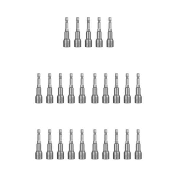 1/2/3/5 5 delar mutterdragare skaft pneumatisk skruvmejsel 11x65mm 5PCS