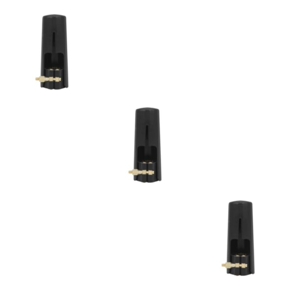 1/2/3/5 Läderligatur Sax Munstycke Cap Metall Alto 3PCS
