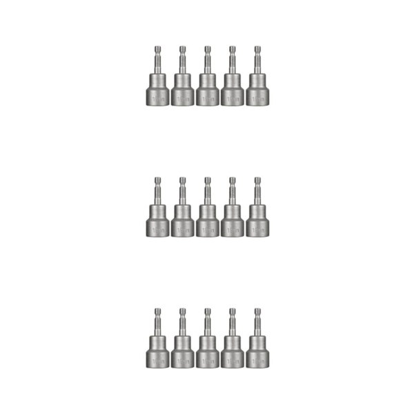 1/2/3/5 5 delar mutterdragare skaft pneumatisk skruvmejsel 19x65mm 3PCS