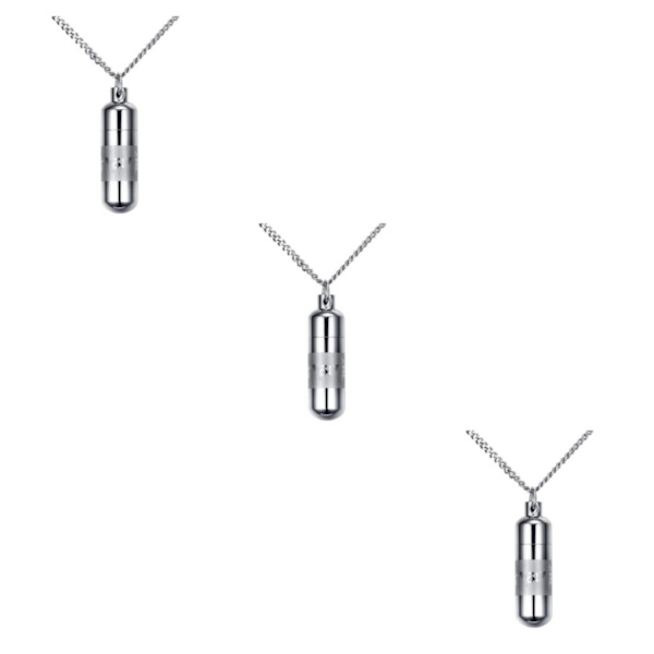 1/2/3/5 rostfritt stål buddhistiskt mantra minnessak hänge 13mm 3Set