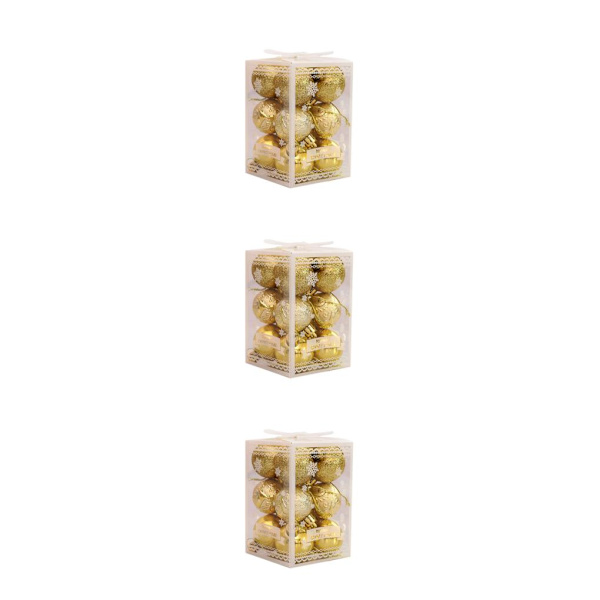 1/2/3/5 12 st/ set Hållbar konstruktion Elegant och delikat gold 3Set