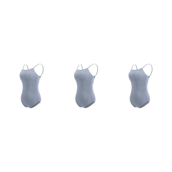 1/2/3 Dance Body Balett Leotard Dansoutfit Andas Light Gray M 3PCS