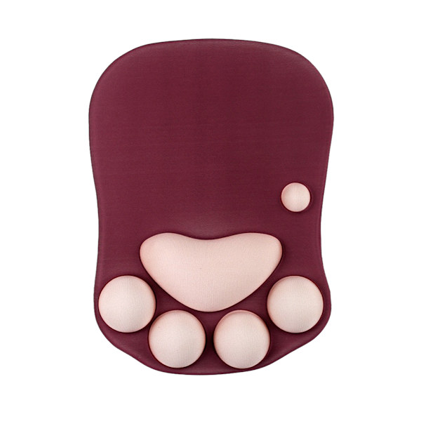 1/2/3/5 Cat Paw musmatta Unik med söt och stilig look DS-013 wine red 1Set