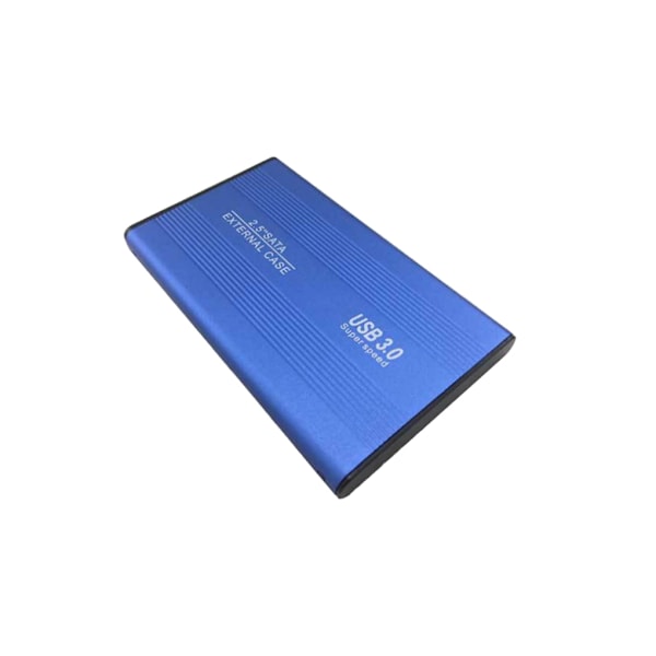 1/2/3/5 Bärbar förvaringsenhet Box - Sandblästring LED-indikator blue 5PCS