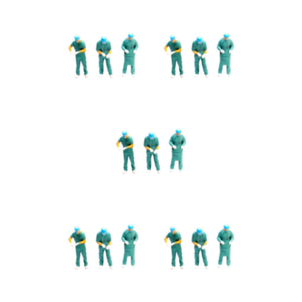 1/2/5 1:64 Figurer Modell Resin Tillbehör för För låtsaslek Style A 5Set