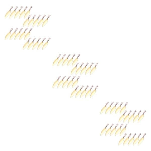 1/2/3/5 20 stycken Fiskedrag Verklighetstrogna fiskedrag Reflekterande Gold M 3Set