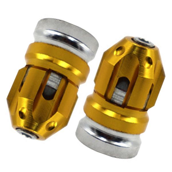 1/2/3/5 2st Däckventil Stamskydd Skydd Passar för motorcyklar Gold 26x15mm 1Set