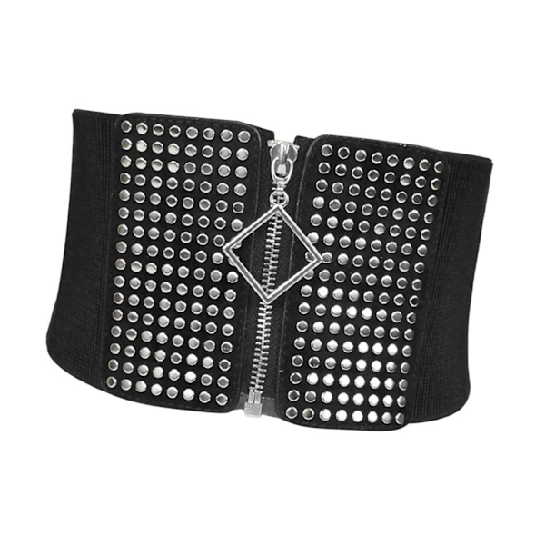 1/2/3 Fashion Elastiskt midjebälte Wide För Cinch Belts Korsett Style B 1Set