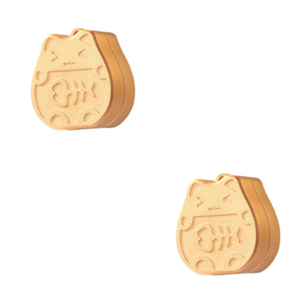 1/2/3 CNC Magnetic Switch Öppnare för Cherry Switchar Mekanisk Golden 1.38x1.57x0.79 Inch 2Set